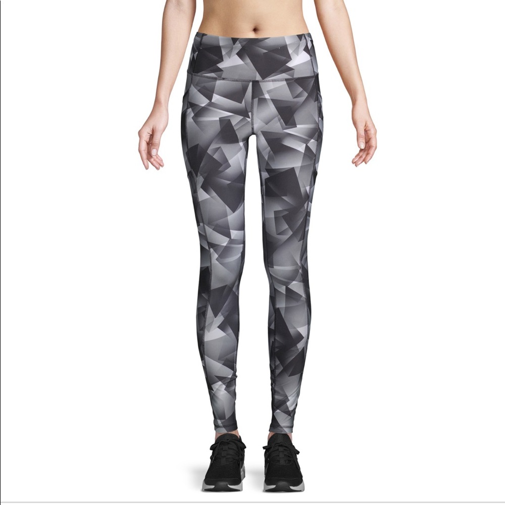 Avia Geoprint Workout Leggings Size Small